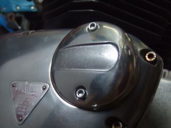 Scallop     Timing cover for Triumph
